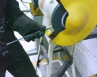 Esmeril 1 Hp 10 Pulgadas 220v Trifasico