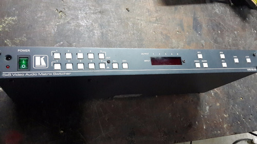 Matriz De Conmutación Vs-5x5 Kramer Vídeo Compuesto Y Audio
