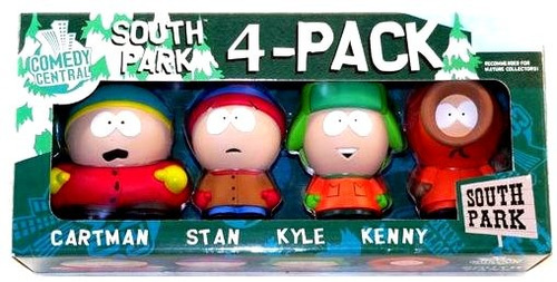 South Park Set X 4 Figuras Serie 1 Unico