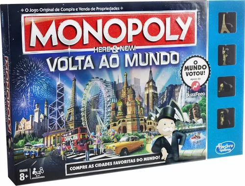 Jogo De Tabuleiro Monopoly Speed Original - Hasbro E7033 - Fabrica da  Alegria