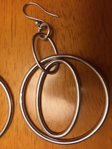 Aros Italianos Juego De Argollas Plata 925