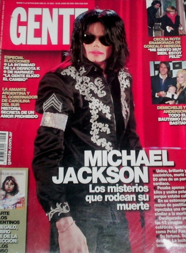 Michael Jackson Revista Gente - Edicion Imperdible!