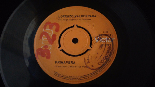 Single Lorenzo Valderrama Señora  Bonita