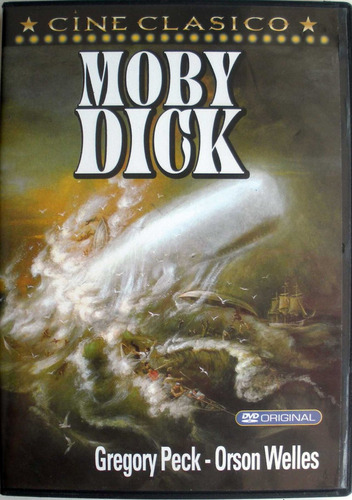 Dvd - Moby Dick - Gregory Peck - Orson Welles  John Huston