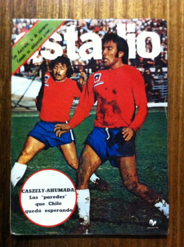 Revista Estadio Nº 1611  Año 1974 Caszely Ahumada Figueroa