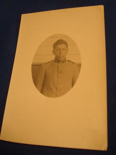 Foto Postal Soldado Chileno 1920 Aproximadamente