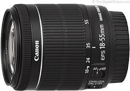 Lente Canon Efs 18-55 Mm Estabilizador  F/3,5-5,6 Impecable