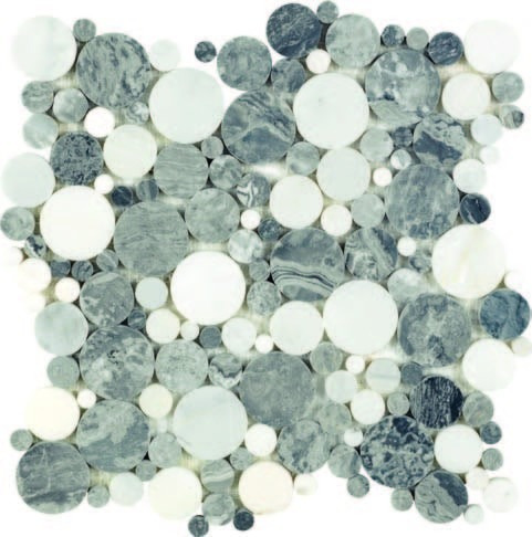 Mosaico Decorativo En Malla 33 X 33 Cm: Gubi Grey