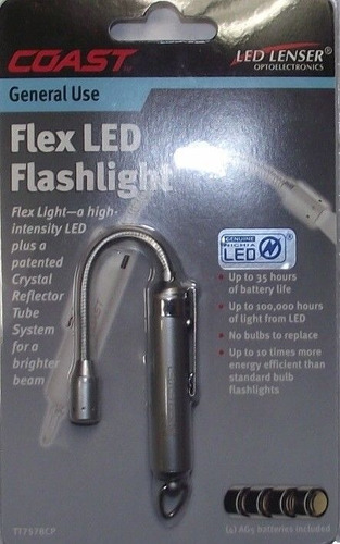 Linterna Micro Flex Led Lenser Tt7578cp Silver