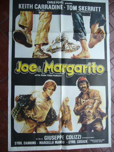 Poster De Cine / Joe & Margarito / Keit Carradine T. Skerrit
