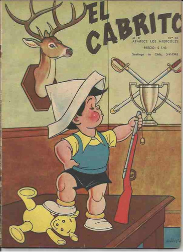 Antigua Revista El Cabrito N°83- 1943