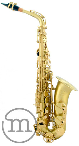 Saxofone Milano Alto Dourado Fosco Vintage Eb Mi