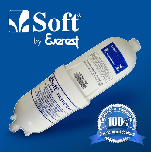 Refil Filtro Vela Purificador Soft Everest Star100% Original