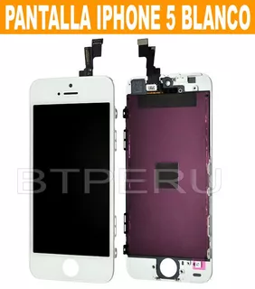 Pantalla Lcd + Cristal Luna Vidrio Screen iPhone 5 Tactil 5g