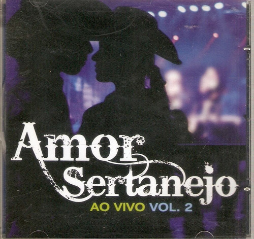 Cd Amor Sertanejo - Volume 2 - Ao Vivo 