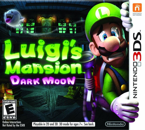 Jogo Midia Fisica Luigis Mansion Dark Moon Para Nintendo 3ds