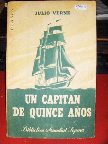 Un Capitán De Quince Años De Julio Verne B M Sopena 1952