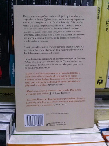 Imagen 3 de 3 de Mamá - Jorge Fernández Díaz - Debolsillo
