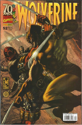 Wolverine 52 1ª Serie - Panini - Bonellihq Cx64 F19