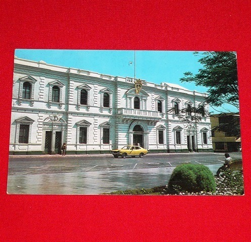 Antigua Postal Municipalidad De Trujillo Perú En Colores