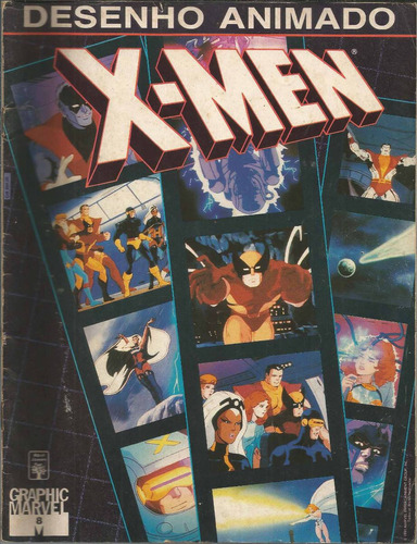 Graphic Marvel 08 X-men - Abril - Bonellihq Cx64 F19