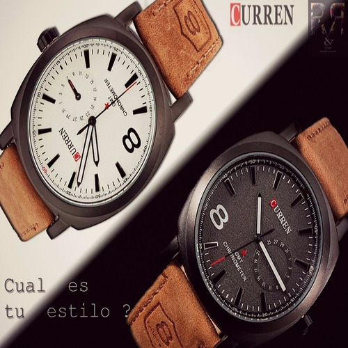 Reloj Curren Importado Con Caja ,reloj Hombre/mujer 2016