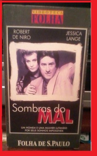 Vhs A Sombra Do Mal Robert De Niro & Jéssica Lange Da Folha