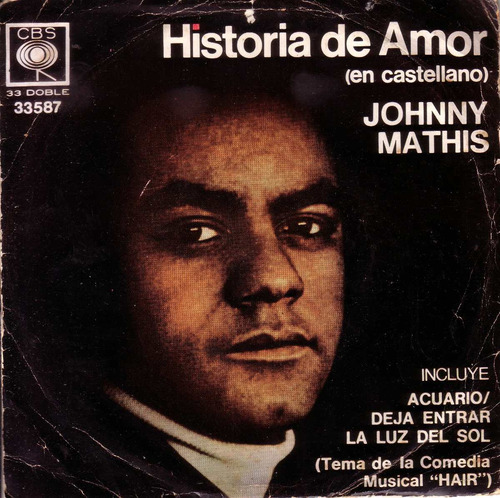Johhny Mathis Historia De Amor En Castellano Simple Pop Pvl