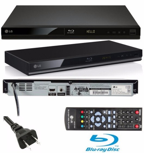Reproductor Blu Ray LG Bp120 Tv Usb Hdmi Cd Dvd Control Ccc