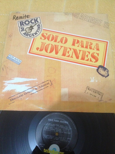 Solo Para Jovenes Rock Argentino Disco De Vinil Original 