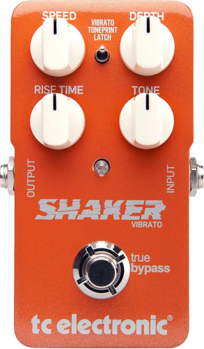 Pedal Tc Electronic Shaker Vibrato Guitarra True By Pass Wx