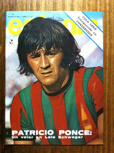 Revista Estadio Nº 1629 Año 1974- Patricio Ponce - Colo Colo