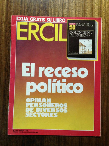 Revista Ercilla 1983 - El Receso Político