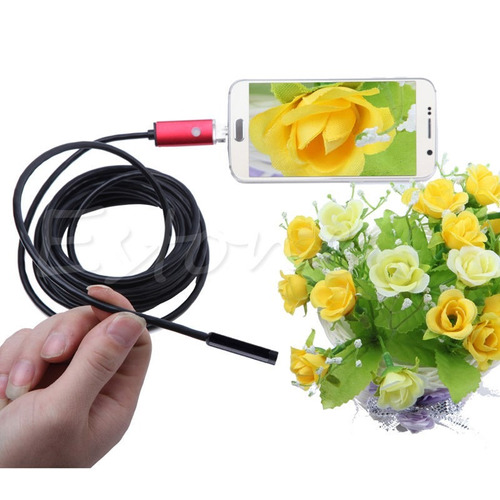 Endoscopio Usb 6led 2mp 8.0 10 Metros Otg Android Ip67