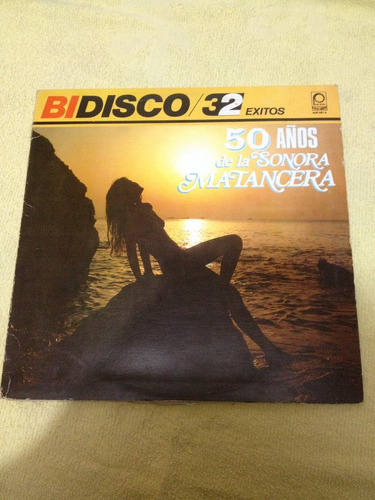 La Sonora Matancera 50 Años Con Album Doble Discos De Vinil 