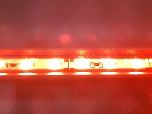 Lâmpada Led Vermelha Para Aquário - Aquarium - 35cm - 5w N