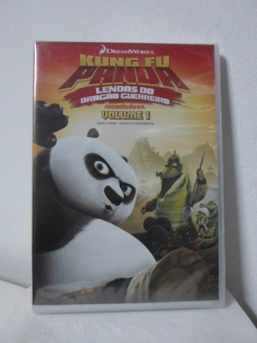 Dvd Kung Fu Panda - Lendas Do Dragão Guerreiro - Lacrado