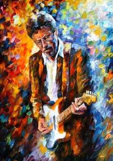 Eric Clapton - Música Solista Guitarra - Lámina 45 X 30 Cm.