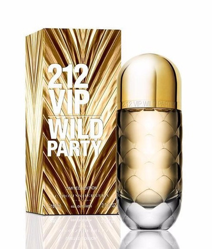 Perfume Carolina Herrera 212 Vip Wild Party 80 Ml Dama