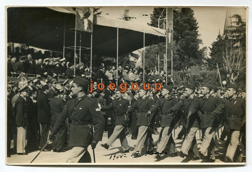 Foto Desfile Militar Ejercito Argentino 17 De Agosto 1955