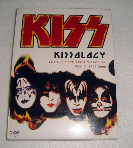 Kiss Kissology Vol 3 1992-2000 Dvd Quintuple Sellado / Kktus