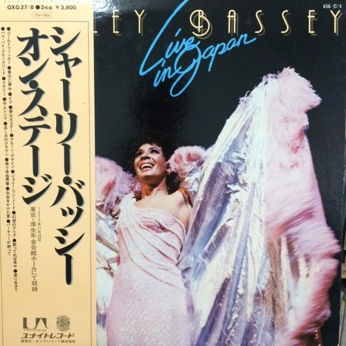 Vinilo Shirley Bassey 2 Lp Live In Japan Ed. Jpn + Obi + Ins