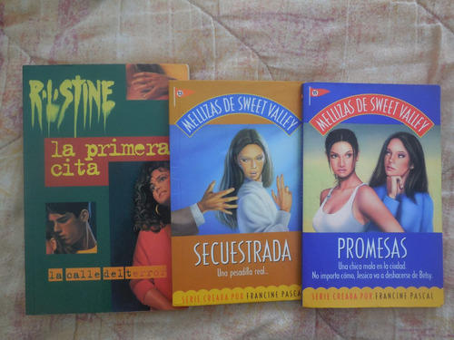 Lote 3 Libros:mellizas De Sweet Valley(2) + La Primera Cita