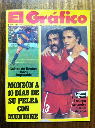 Revista El Gráfico Nº 2868, Año 1974 - Argentina