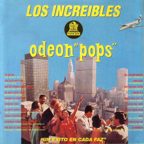 Los Increibles Odeon Pops Exitos Musicales Los 50 60 Cd Pvl