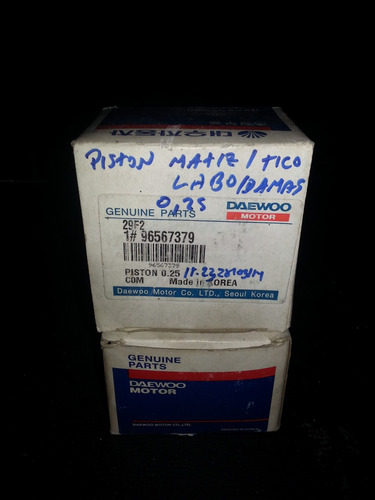 Piston Matiz/tico Original 0.10