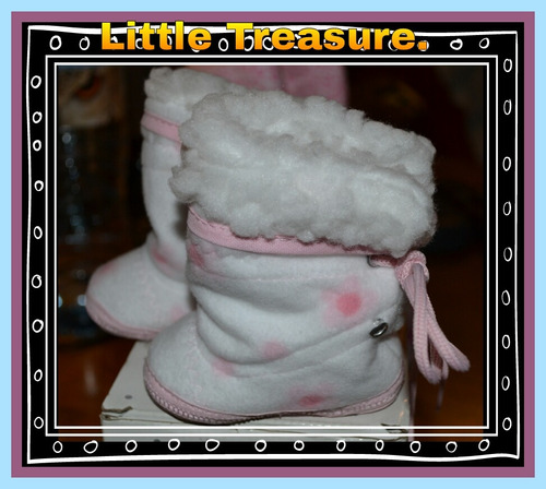 Botitas Con Corderito Gorditoo Talle 15 Little Treasure.