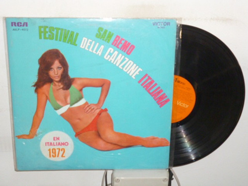 Rita Pavone Nicola Di Bari Festival San Remo 1972 Vinilo Arg