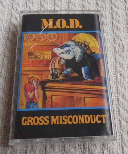 M. O. D. Mod - Gross Misconduct (cassette 1ra. Ed. U S A)