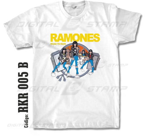 Remeras Ramones 05 Rock Estampado Digital Nuevos Diseños